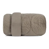 Acolchado Blend Elegance 2 plazas 210 x 240 cm moka
