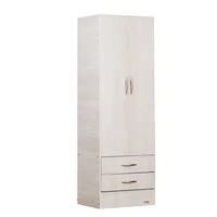 Placard base 2 puertas con 2 cajones gris andino