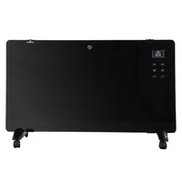 Panel vitrocerámico 2000 W negro