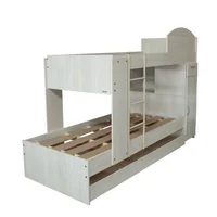 Cama cucheta funcional 1 plaza gris andino