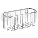 Organizador de baño de acero inoxidable con succión