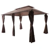 Pérgola Romana 270 x 300 cm taupe