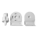 Soporte con mecanismo para cortinas enrollables 32 mm