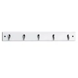 Perchero de pared de madera 5 ganchos