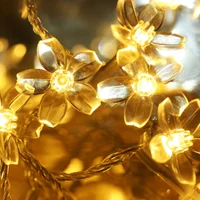 Guirnalda a pila Florcitas 10 luces