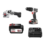 Set de amoladora y taladro 20 V