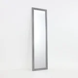 Espejo rectangular Onda 30 x 12 cm plateado