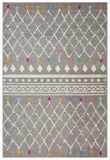 Alfombra decorativa Gilbert Grey 160 x 235 cm