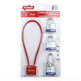 Pack de 4 candados