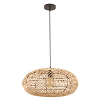 Lámpara de techo colgante amarilla 1 luz E27