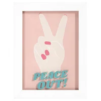 Cuadro Peace Out 32 x 42 cm