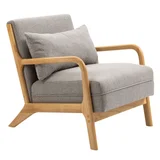 Sillón individual Swiyk gris