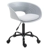 Silla de escritorio Brigitte regulable gris