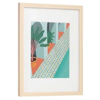 Cuadro Pasillo 32 x 42 cm plantas