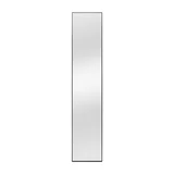Espejo rectangular 30 x 150 cm negro
