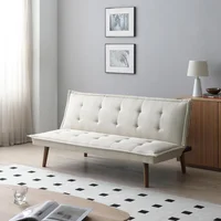 Futón Tunes 3 cuerpos 2 plazas beige