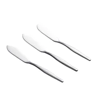 Pack de 3 cuchillos para pescado de acero inoxidable