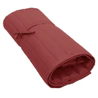 Esterilla con almohada roja 180 x 60 cm