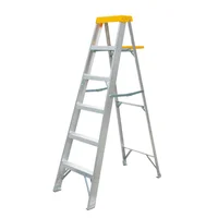 Escalera tijera 1.88 m aluminio 102 kg