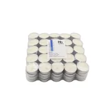 Pack de 100 velas tealights blancas