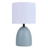 Lámpara de mesa Ceramic 1 luz E27 gris plata