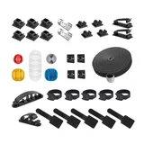 Kit organizadores de cables 36 unidades