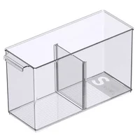 Organizador 2 divisiones ajustable 10.2 x 26.9 x 15 cm