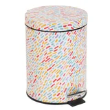 Cesto de basura a pedal 5 L de metal