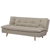 Futón Elgin 3 cuerpos 2 plazas beige