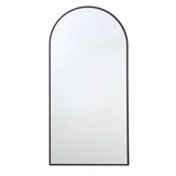 Espejo rectangular Arco Floor 80 x 160 cm negro