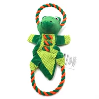 Juguete para perro verde y amarillo