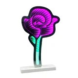 Lámpara de mesa LED Neón rosa