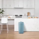 Cesto de basura con sensor 30 L azul