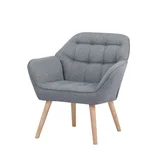 Sillón individual Cassio gris