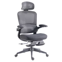 Silla de oficina ergonómica Mendoza negra