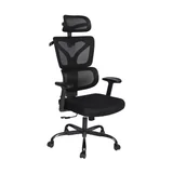 Silla de escritorio gerencial Melissa ergonomica regulable negro