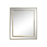 Espejo rectangular 62 x 72 cm dorado