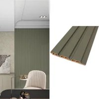 Revestimiento pared Wall Panel WPC 12 x 240 cm verde oliva 0.28 m2