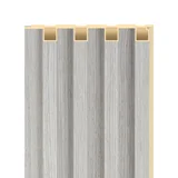 Revestimiento Wallpanel WPC gris claro 16 x 240 cm