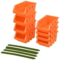 Organizador de herramientas plástico 8 piezas