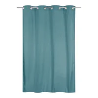 Cortina de tela Velvet Solid 140 x 220 cm turquesa