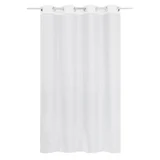 Cortina de tela velo Rayure 140 x 220 cm blanco