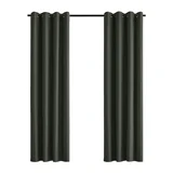 Cortina de tela Black Out 140 x 250 cm grafito