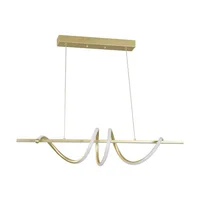 Lámpara de techo colgante LED Dinant dorado