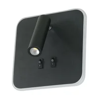 Aplique 1 luz Led Fremon negro