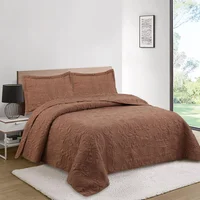 Cubrecama Clásico 2 plazas 220 x 240 cm mocaccino