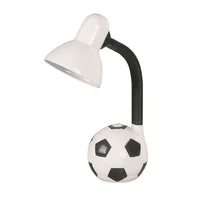 Lámpara de escritorio LED Pelota blanco y negro