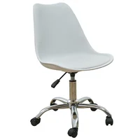 Silla de escritorio Zurich regulable blanco