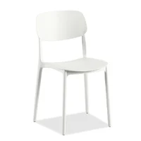 Silla de comedor Lady blanca