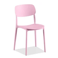 Silla de comedor Lady rosa